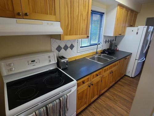 350 Campbell Ave, Kamloops, BC - Indoor Photo Showing Kitchen With Double Sink