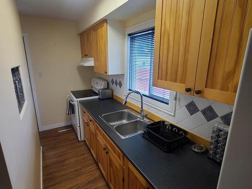 350 Campbell Ave, Kamloops, BC - Indoor Photo Showing Kitchen With Double Sink