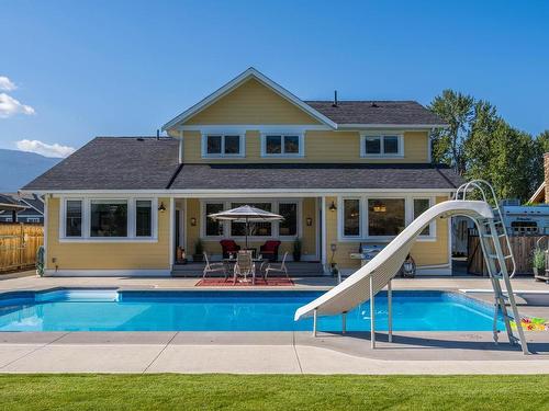 2259 Burgess Ave, Merritt, BC - Outdoor With In Ground Pool With Deck Patio Veranda