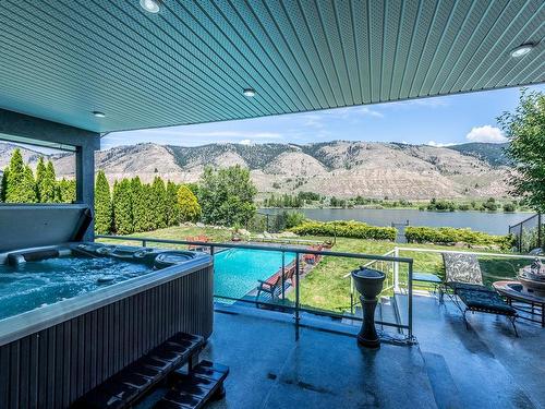 2736 Thompson Drive, Kamloops, BC - Outdoor With In Ground Pool