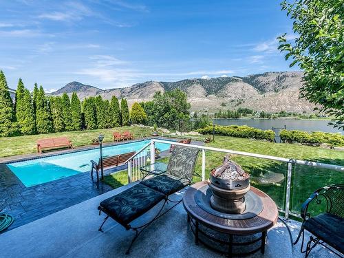 2736 Thompson Drive, Kamloops, BC - Outdoor With In Ground Pool