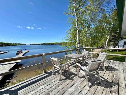 Unit 1 Moore Bay, Kenora, ON - Outdoor With Body Of Water With Deck Patio Veranda With View