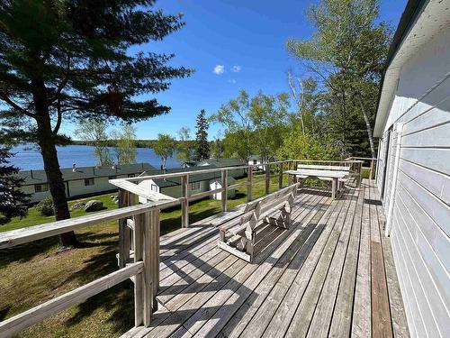 Unit 1 Moore Bay, Kenora, ON - Outdoor With Body Of Water With Deck Patio Veranda