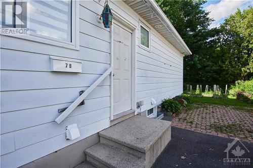 Lower Unit Entrance (Side of house) - 7 Heathcliffe Court, Kanata, ON - Outdoor With Exterior
