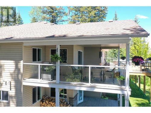 4976 Ten Mile Lake Road, Quesnel, BC - Outdoor With Deck Patio Veranda With Exterior