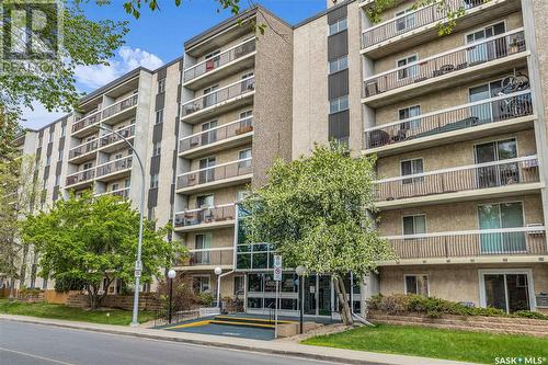 317 4045 Rae Street, Regina, SK - Outdoor With Balcony With Facade