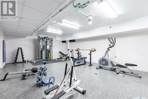 317 4045 Rae Street, Regina, SK - Indoor Photo Showing Gym Room