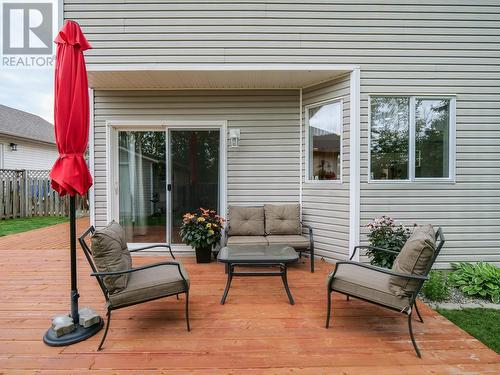 588 Dixon Street, Quesnel, BC - Outdoor With Deck Patio Veranda With Exterior