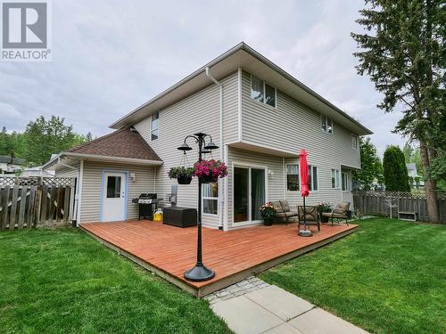 588 Dixon Street, Quesnel, BC - Outdoor With Deck Patio Veranda With Exterior