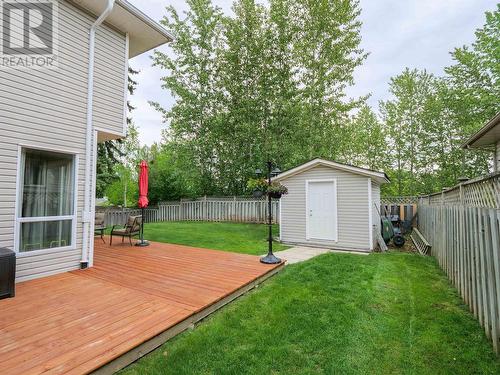 588 Dixon Street, Quesnel, BC - Outdoor With Deck Patio Veranda With Exterior
