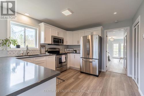 70 River Heights Road, Marmora And Lake, ON - Indoor Photo Showing Kitchen With Double Sink