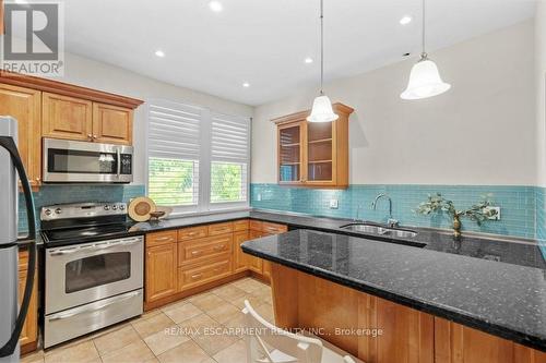 15 Freeman Place, Hamilton, ON - Indoor Photo Showing Kitchen With Upgraded Kitchen