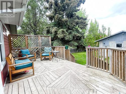 67 Dunfield Crescent, Meadow Lake, SK - Outdoor With Deck Patio Veranda With Exterior