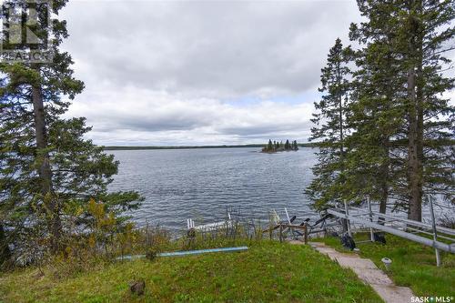 228 Sunset Place, Echo Bay, SK - Outdoor With Body Of Water With View