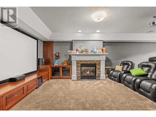 4400 Crystal Drive, Vernon, BC - Indoor With Fireplace