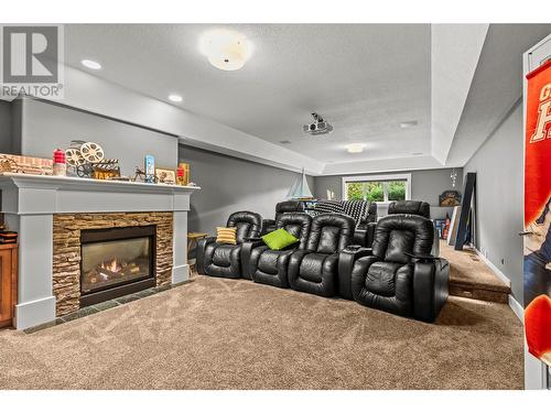 4400 Crystal Drive, Vernon, BC - Indoor With Fireplace