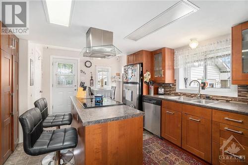 1215 Ste-Marie Road, Embrun, ON - Indoor Photo Showing Kitchen With Double Sink