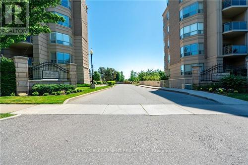 208 - 2075 Amherst Heights Drive, Burlington, ON - Outdoor With Balcony With Facade