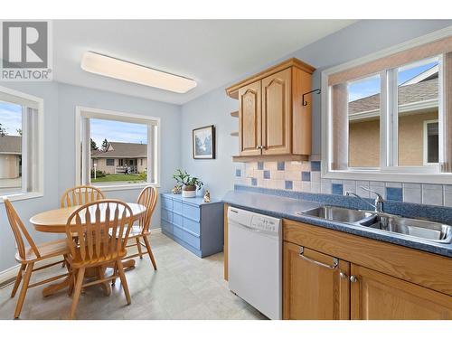 201 Kildonan Avenue Unit# 32, Enderby, BC - Indoor Photo Showing Kitchen With Double Sink