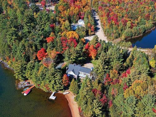 Aerial photo - 4662 Ch. Laporte, Saint-Côme, QC - Outdoor With Body Of Water With View