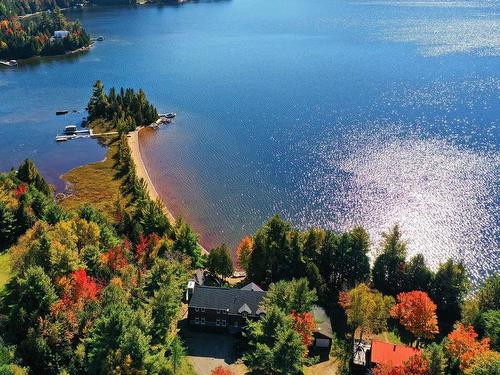 Aerial photo - 4662 Ch. Laporte, Saint-Côme, QC - Outdoor With Body Of Water With View