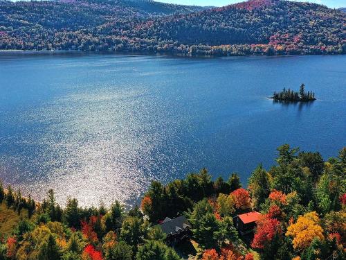 Aerial photo - 4662 Ch. Laporte, Saint-Côme, QC - Outdoor With Body Of Water With View