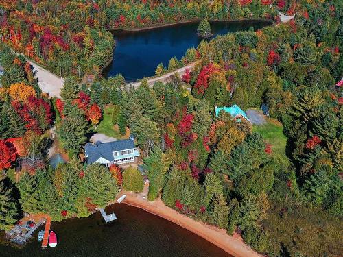 Aerial photo - 4662 Ch. Laporte, Saint-Côme, QC - Outdoor With Body Of Water