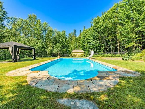 Piscine - 6 Rue Baldini, Stoke, QC - Outdoor With In Ground Pool With Backyard