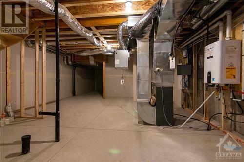 Utility room and storage - 1022 Kijik Crescent, Ottawa, ON - Indoor Photo Showing Basement