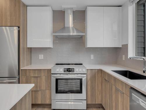 102C-3642 Mission Springs Drive, Kelowna, BC - Indoor Photo Showing Kitchen With Upgraded Kitchen