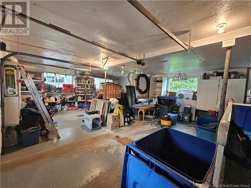 12 Colebrooke Road, Grand Falls, NB - Indoor Photo Showing Garage