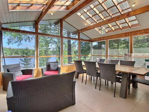 Solarium - 186 Ch. Gagnon, Laniel, QC - Indoor Photo Showing Dining Room