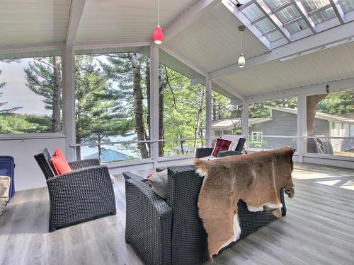 Solarium - 186 Ch. Gagnon, Laniel, QC - Outdoor With Deck Patio Veranda With Exterior