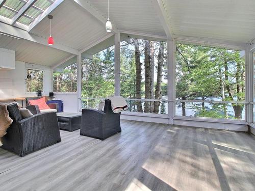 Solarium - 186 Ch. Gagnon, Laniel, QC - Outdoor With Deck Patio Veranda With Exterior