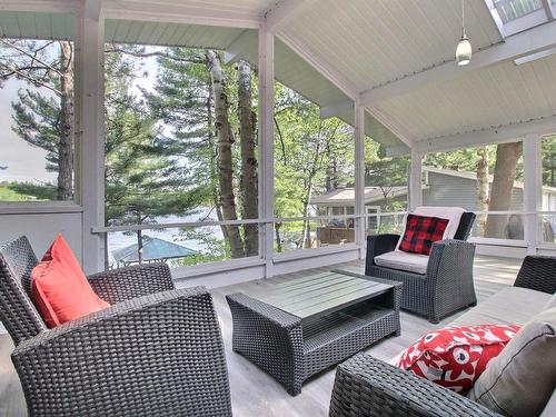 Solarium - 186 Ch. Gagnon, Laniel, QC - Outdoor With Deck Patio Veranda With Exterior