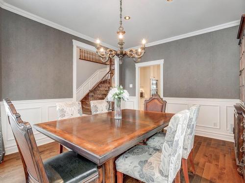 Dining room - 53 Av. Du Bel-Horizon, Sainte-Julie, QC - Indoor Photo Showing Dining Room