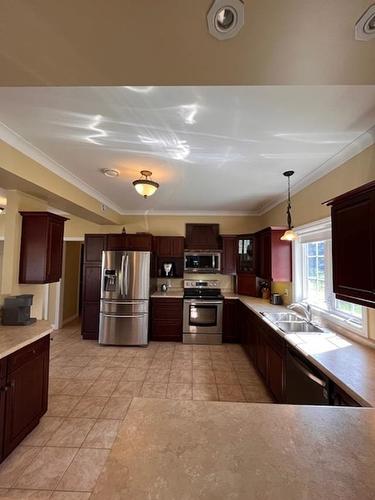 140 Birchcrest Road, Longlac, ON - Indoor Photo Showing Kitchen With Double Sink