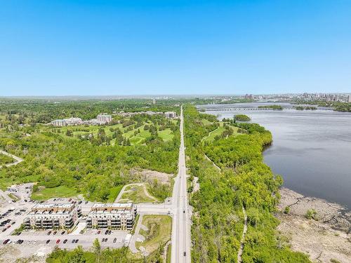 Aerial photo - 706-1180 Ch. D'Aylmer, Gatineau (Aylmer), QC - Outdoor With View