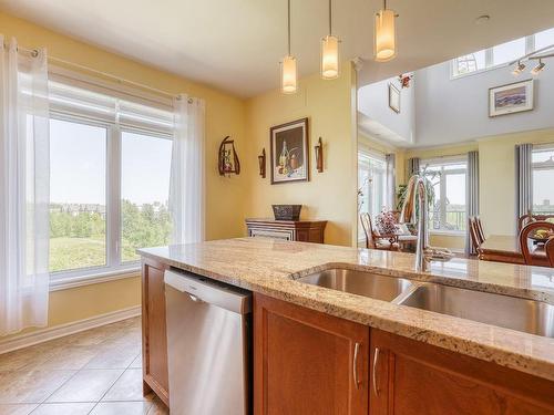 Overall view - 706-1180 Ch. D'Aylmer, Gatineau (Aylmer), QC - Indoor Photo Showing Kitchen With Double Sink