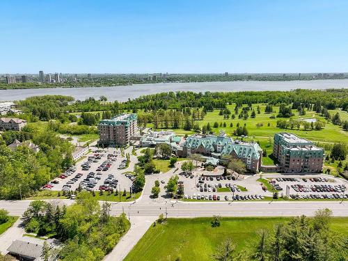 Aerial photo - 706-1180 Ch. D'Aylmer, Gatineau (Aylmer), QC - Outdoor With View