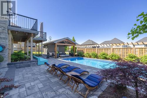 1829 Upper West Avenue, London, ON - Outdoor With In Ground Pool With Backyard