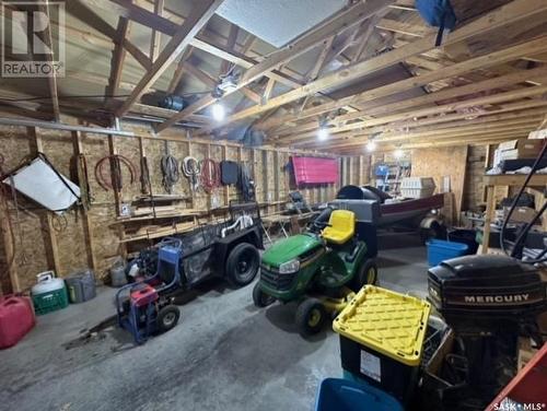 121 2Nd Avenue S, Rose Valley, SK - Indoor Photo Showing Garage