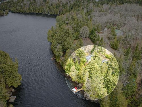 Overall view - 1756 Ch. Du Grand-Lac-Noir, Wentworth-Nord, QC - Outdoor With Body Of Water With View