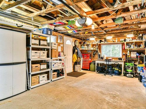 Garage - 1756 Ch. Du Grand-Lac-Noir, Wentworth-Nord, QC - Indoor Photo Showing Basement