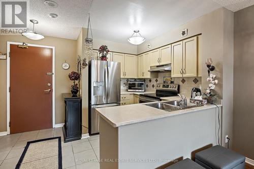 101 - 9 Northern Heights Drive, Richmond Hill (Langstaff), ON - Indoor Photo Showing Kitchen With Double Sink