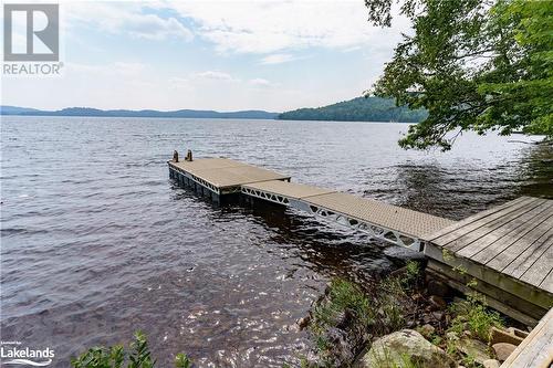 Access to Dock on Lake Vernon - 669 Skyhills Road, Huntsville, ON - Outdoor With Body Of Water With View