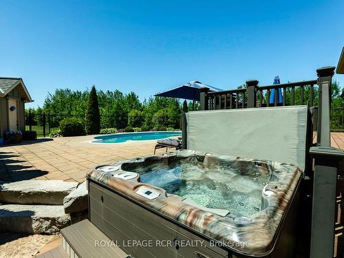 513442 2Nd Line, Amaranth, ON - Outdoor With In Ground Pool