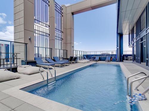 Piscine - 1510-628 Rue St-Jacques, Montréal (Ville-Marie), QC - Outdoor With In Ground Pool With Exterior