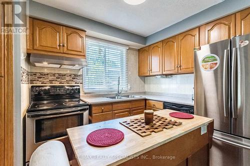 294 Quigley Road, Hamilton, ON - Indoor Photo Showing Kitchen With Double Sink