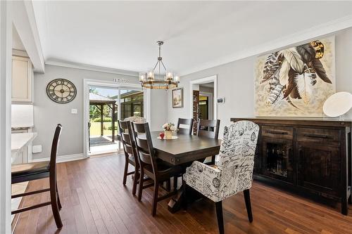 2189 Niagara Parkway, Fort Erie, ON - Indoor Photo Showing Dining Room With Fireplace